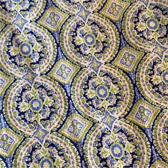 Robert Graham Men's Patterned Shirt - Green and Blue, XL - Picture 3 of 13